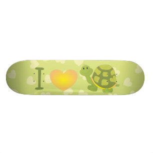 Skateboard Tortuga del estallido del amor