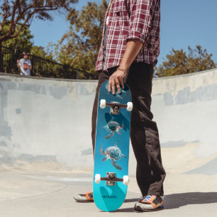 Skateboard Tortugas Costeras 3D