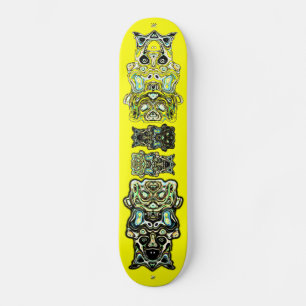 Skateboard Tótem de monstruos