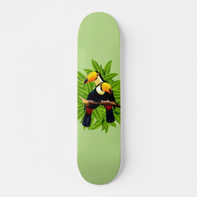 Skateboard Toucan Duo Green (Anverso )