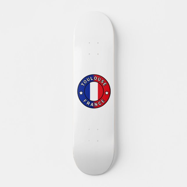 Skateboard Toulouse France (Anverso )