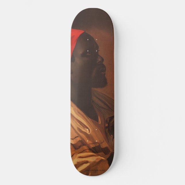 Skateboard Toussaint L'Ouverture de George DeBaptiste (1870) (Anverso)