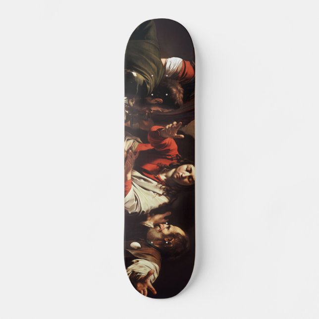 Skateboard Trabajo de arte de Carvaggio (Anverso)