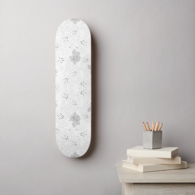 Skateboard Transparent Grid Overlay – Editable PNG Texture (Arte de la pared)