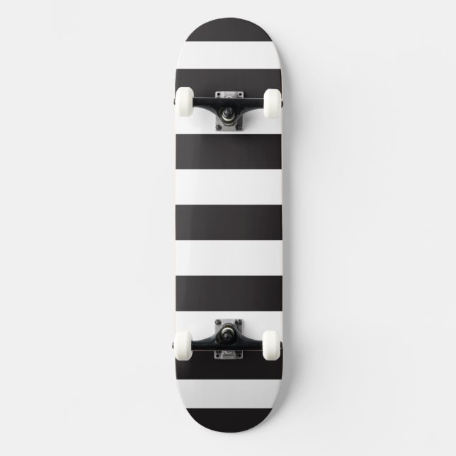 Skateboard Trazo de cebra (Anverso)