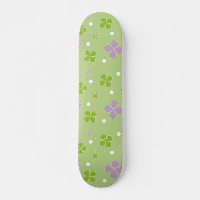Skateboard Trébol (Anverso )