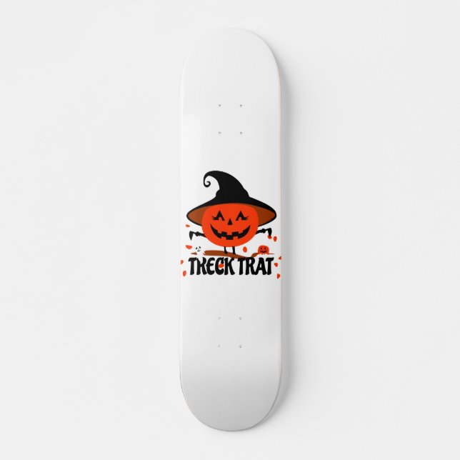 Skateboard Treck Trat Pumpkin Sonriente (Anverso )