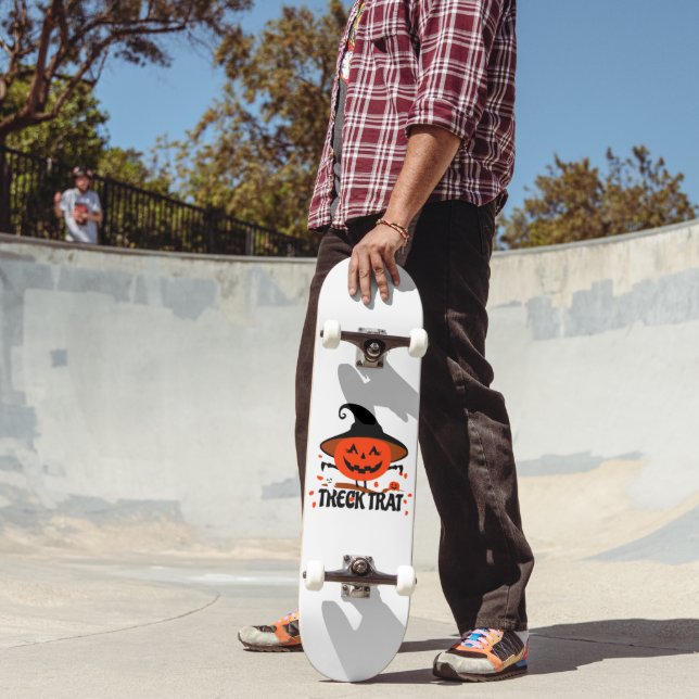 Skateboard Treck Trat Pumpkin Sonriente (Exterior 2)