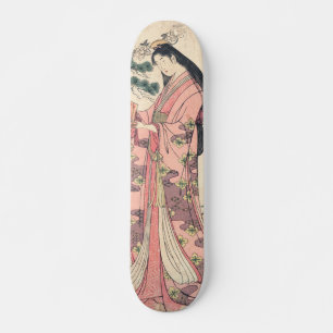 Skateboard Tres famosas poetas japonesas de madera barricada 