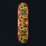 Skateboard Tres Skyboard Sunflowers<br><div class="desc">Hermosos Tres Sunflower</div>