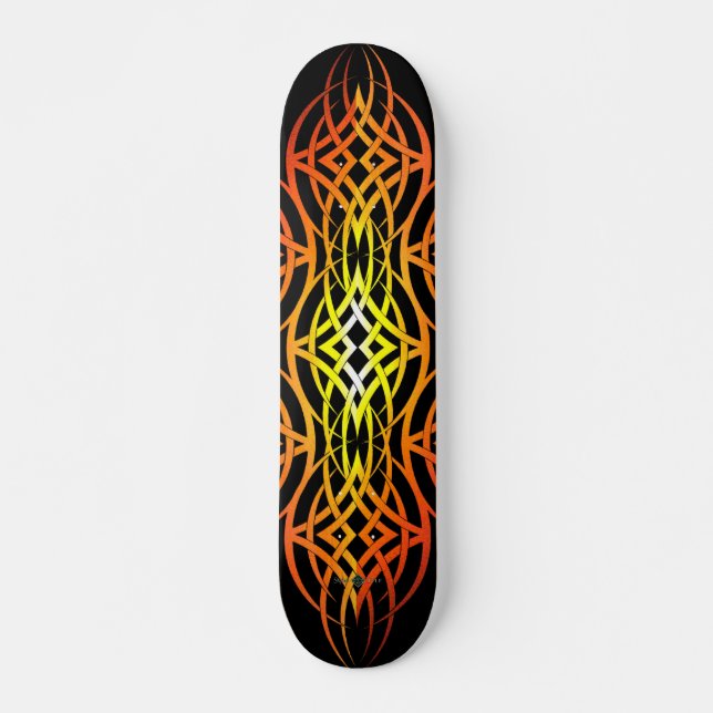 Skateboard Tríada de Eclipse ( Sombreado Brillante ) (Anverso )