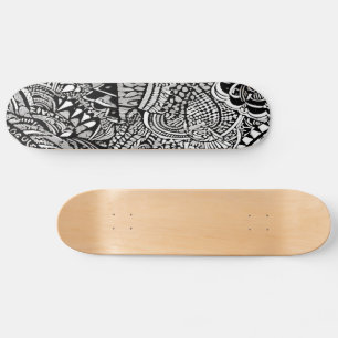 Skateboard Tribal b/w