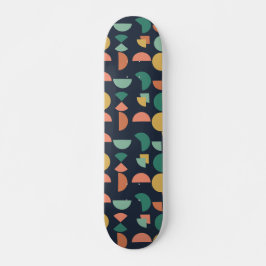 Skateboard Tribal Geométrica Retro Moderno y Elegante