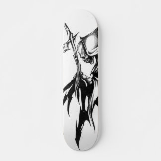 Skateboard tribal-grim-reaper