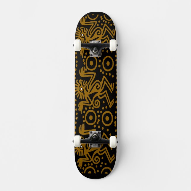 Skateboard Tribal Inca (Anverso)