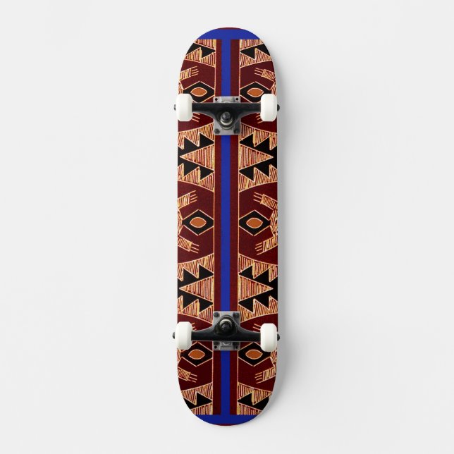Skateboard Tribal Inca (Anverso)