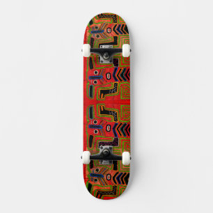 Skateboard Tribal Kuna Spirits