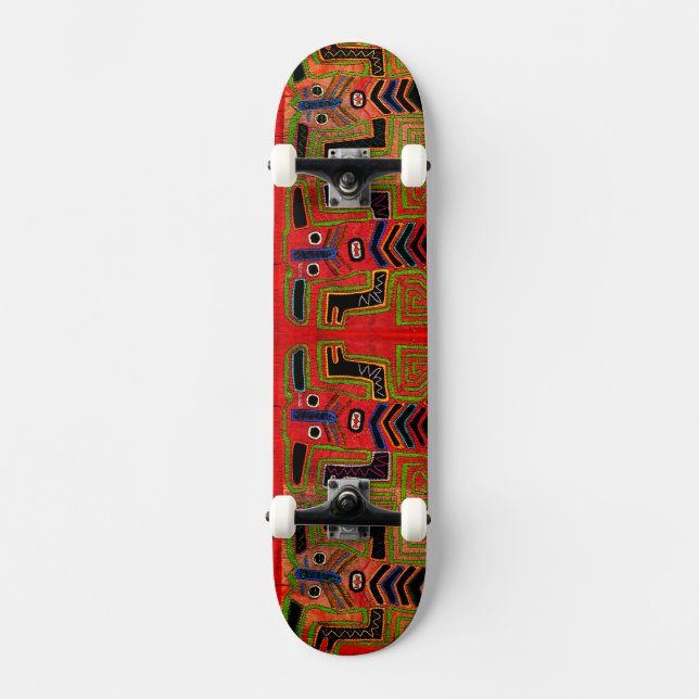 Skateboard Tribal Kuna Spirits (Anverso)