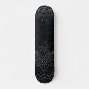 Skateboard Tribal negra caída