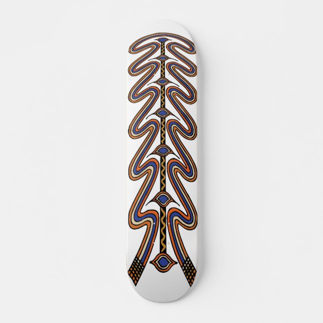 Skateboard Tribal Wavy - Skateboard Extreme LA (Anverso )