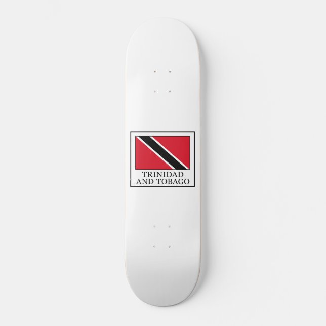 Skateboard Trinidad y Tobago (Anverso)