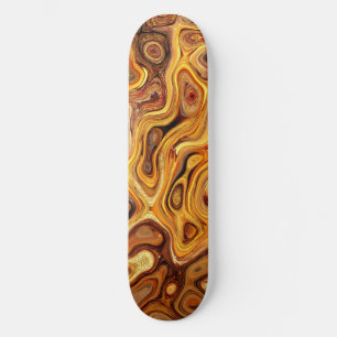 Skateboard Trippy Cool 