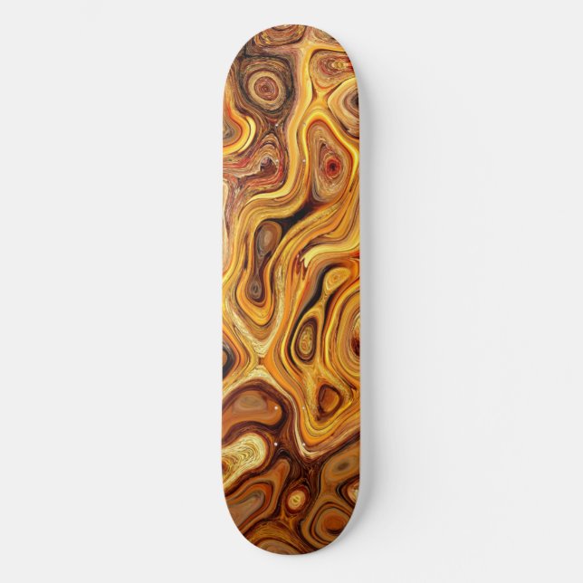 Skateboard Trippy Cool  (Anverso)