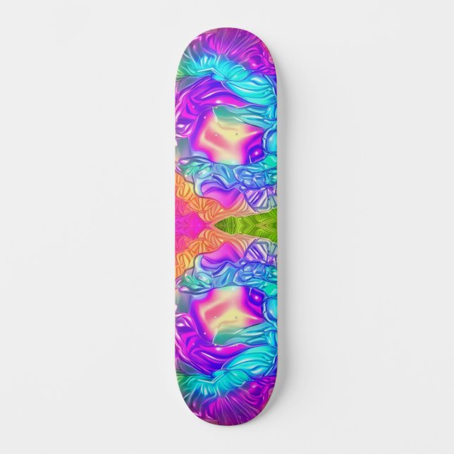 Skateboard Trippy Cubierta (Anverso)