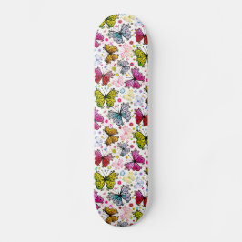 Skateboard Trippy Hippy Retro Paisley