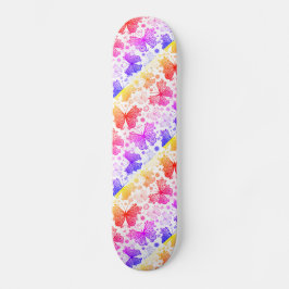 Skateboard Trippy Hippy Retro Paisley