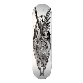 Skateboard Triquetra vuelo en la fila