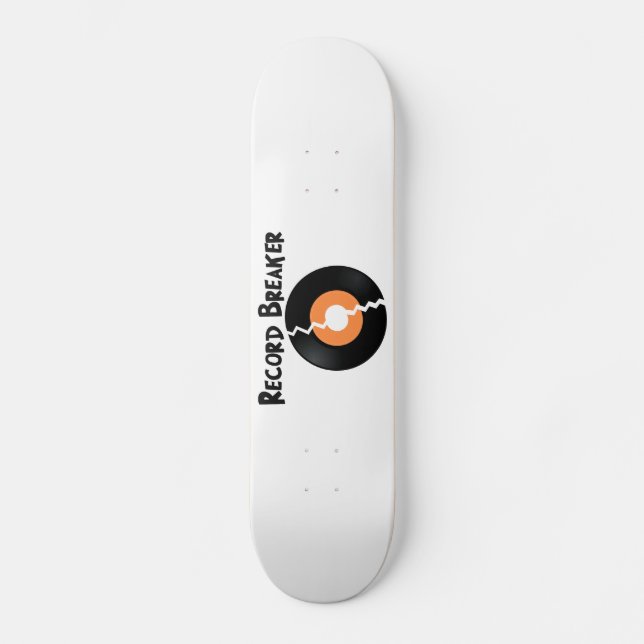 Skateboard Triturador de registro (Anverso)