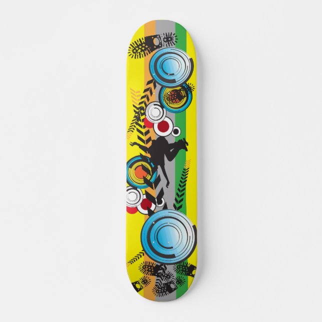 Skateboard Trituradora de la calle (Anverso )