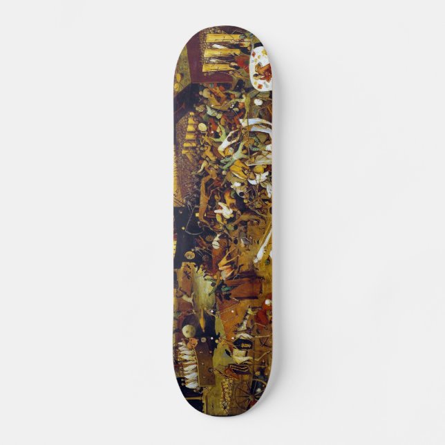 Skateboard Triumph de la muerte de Pieter Bruegel la anciano (Anverso)