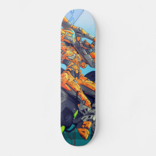 Skateboard Trooper De Ciber Biker De Sci-Fi