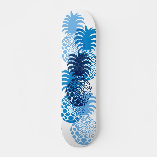 Skateboard Tropical Hawaiano de Momona Pineapple (Anverso )