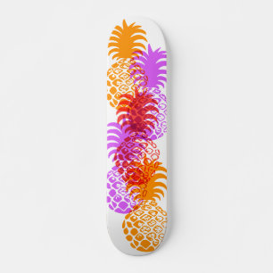 Skateboard Tropical Hawaiano de Momona Pineapple