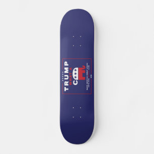 Skateboard Trump. What A C*** - Anti-Trump campaign poster v2