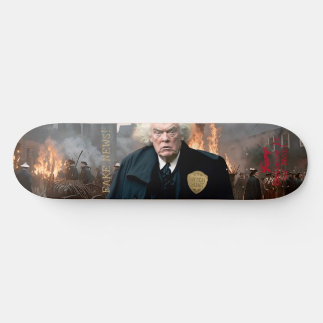 Skateboard Trump's Witch Hunt (Horz)