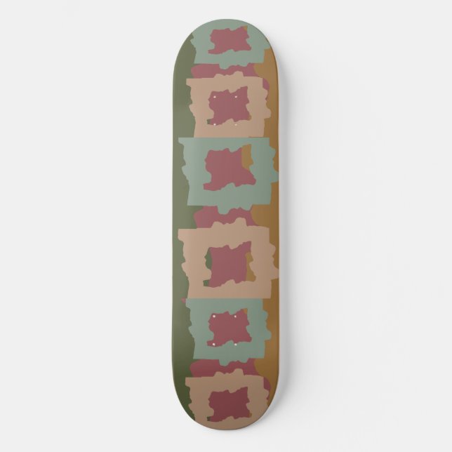 Skateboard TRUNK DE ÁRBOL SECO por Masanser Pixelat (Anverso)