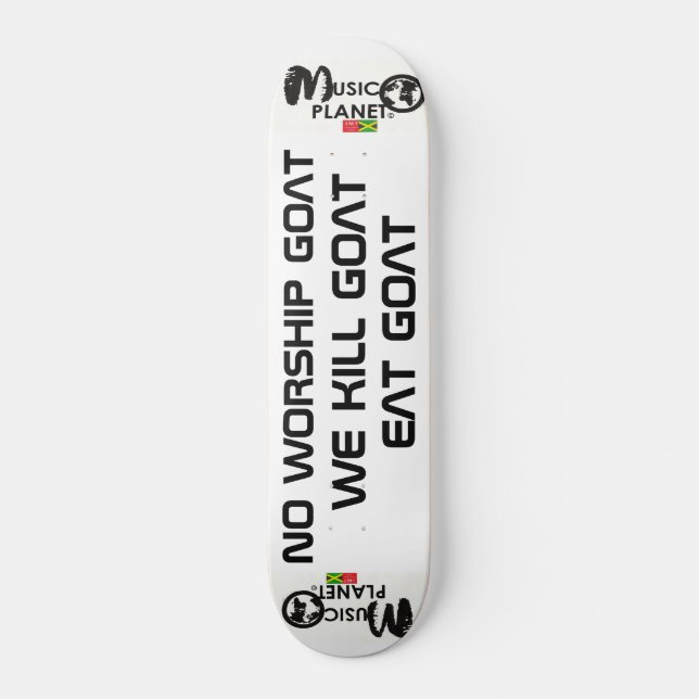 SKATEBOARD TST MATAREMOS CABRA COMIMOS PISTA DE CABRA (Anverso)