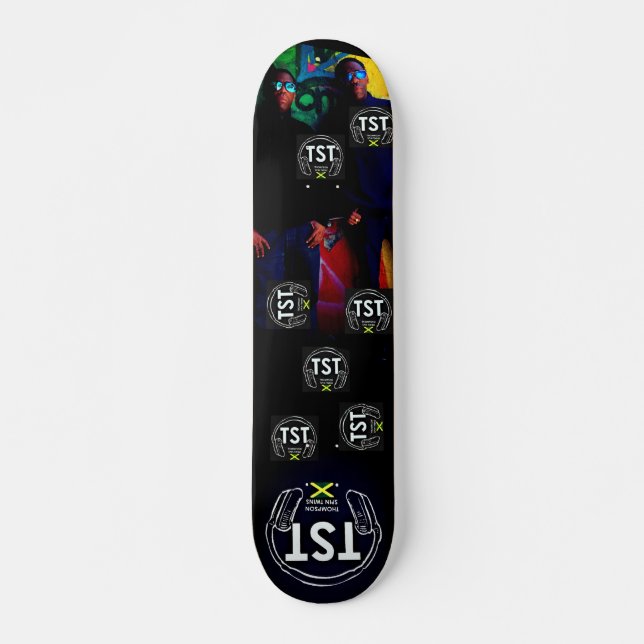 Skateboard TST Thompson SPIN Twins Skateboard, 73/7" Deck (Anverso )