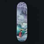 Skateboard Tsuchiya Koitsu - Nieve de primavera en Maruyama<br><div class="desc">Nieve de primavera en Maruyama, Kioto (Haru no yuki, Kyoto Maruyama) - Tsuchiya Koitsu, impresión a color de los bloques de madera, 1936</div>