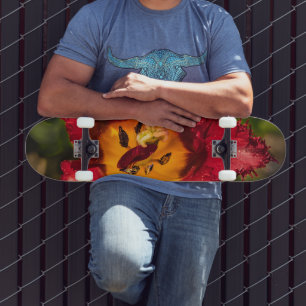 Skateboard Tulip rojo