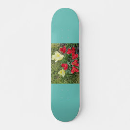 Skateboard Tulips, cubierta de 77/3"
