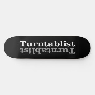 Skateboard Turntablist ʇ sılqɐ ʇ uɹ n・