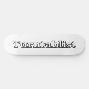 Skateboard Turntablista