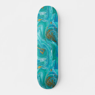 Skateboard Turquesa