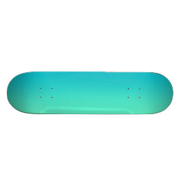 Skateboard Turquesa Ombre