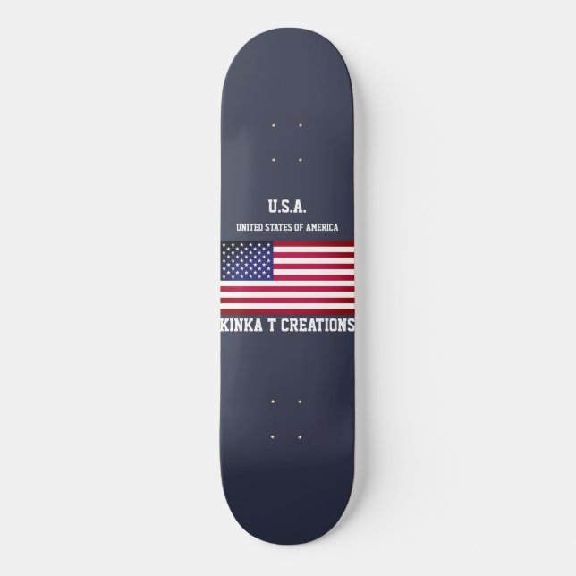 Skateboard U.S.A. Kinka T Creations (Anverso)